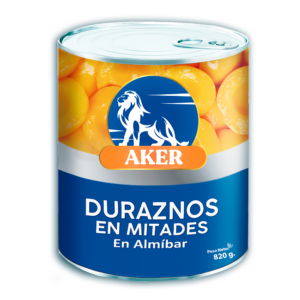 Duraznos en Mitades Aker