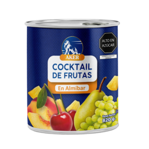 Cocktail de Frutas Aker x 820 gr.